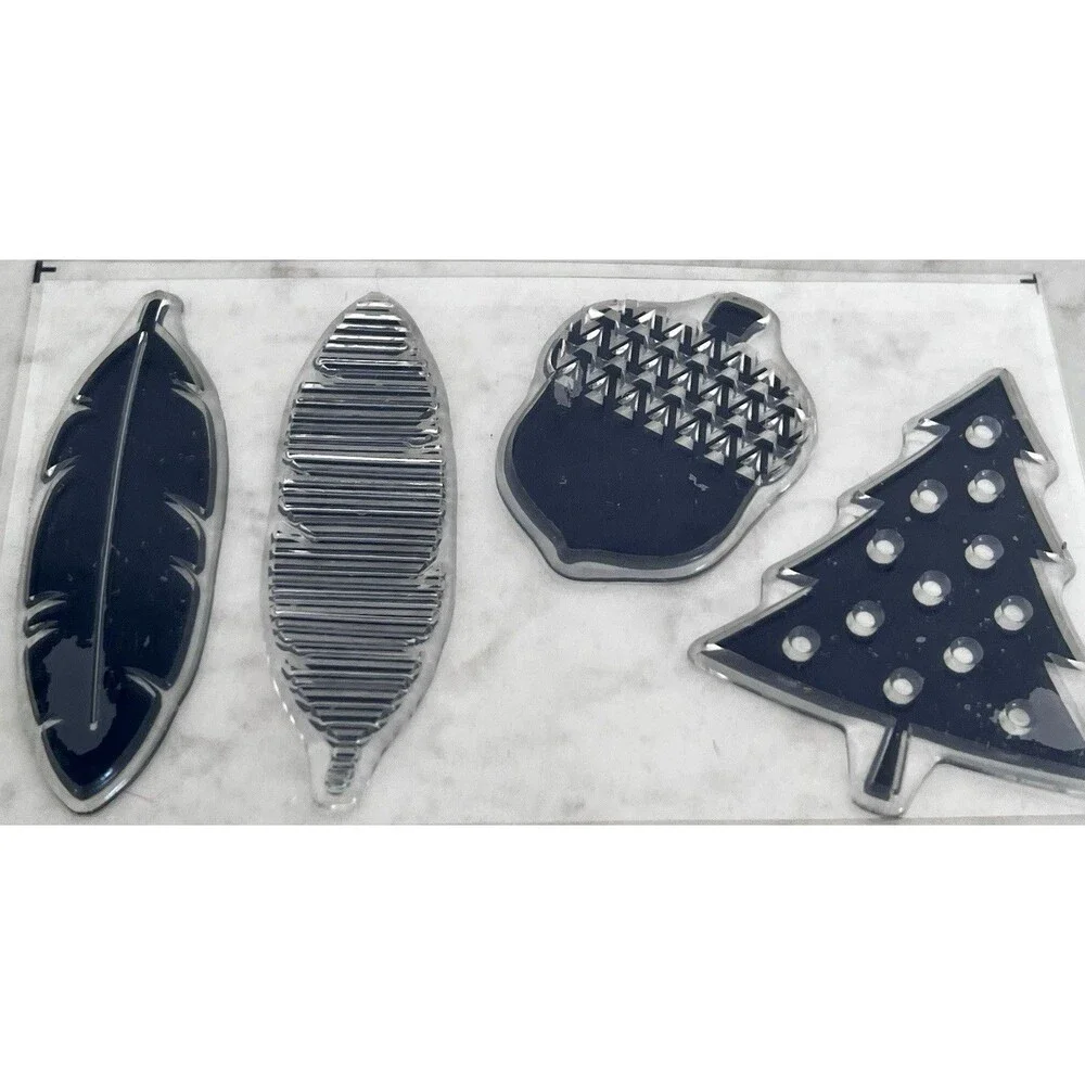 (Set Of 4) Christian Clear Stamp Bundle For Scrapbooking & Card Making
